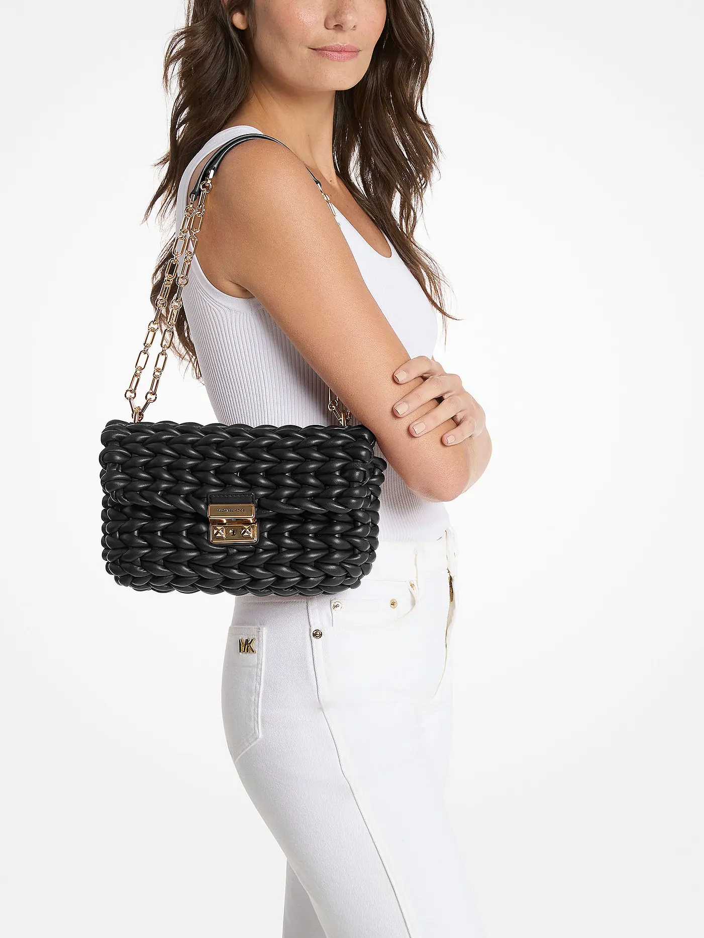 MICHAEL KORS | Ledertasche - Umhängetasche TRIBECA | 